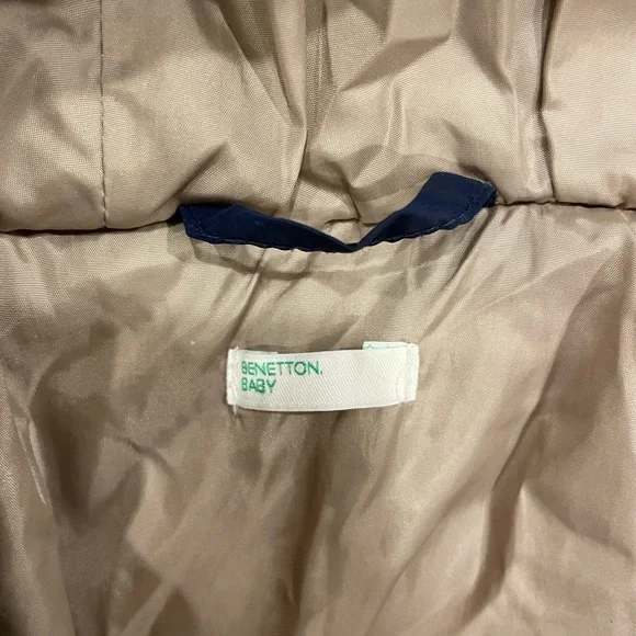 Benetton Baby Navy Blue Jacket 9-12 months - Picture 2 of 4